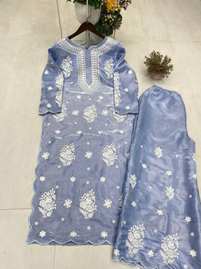 BE360 JIMMY CHOO DESIGNER PLAZZO WITH EMBROIDERY WORK ONLINE BE360 JIMMY CHOO, BEST QUALITY PAKISTANI SUITS, ONLINE SHOPPING SUITS, PAKISTANI SALWAR KAMEEZ, PAKISTANI SUITS AT MANUFACTURER PRICE, PAKISTANI SUITS BEST PRICE, PAKISTANI SUITS IN SURAT, PAKISTANI SUITS ONLINE SHOPPING  BE, READYMADE, Single, Suits, THE LIBAS COLLECTION