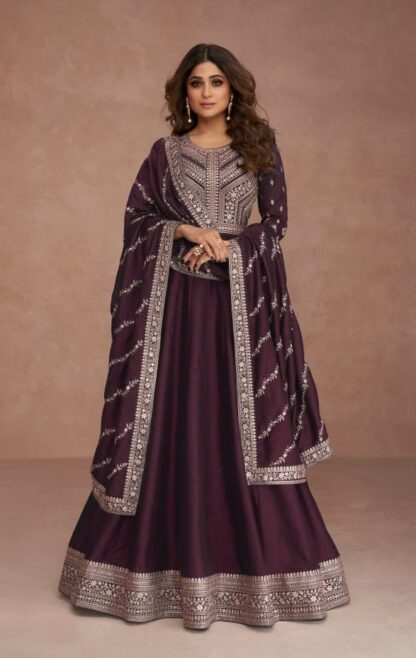 AASHIRWAD CREATION 9517 C NAVYA PREMIUM SILK SUITS DESIGN 2025