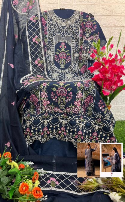 DEEPSY 1143 SIRENE LUXURY LAWN 25 PAKISTANI SUITS IN SINGLE PIECE DEEPSY 1143 SIRENE LUXURY LAWN 25, FEPIC ROSEMEEN IN SINGLE, VELVET PAKISTANI SUITS WHOLESALER, WHOLESALE SUITS COLLECTION  DEEPSY SUITS, Pakistani Suits, RIWAYAT, Salwar Kameez, Single, Suits