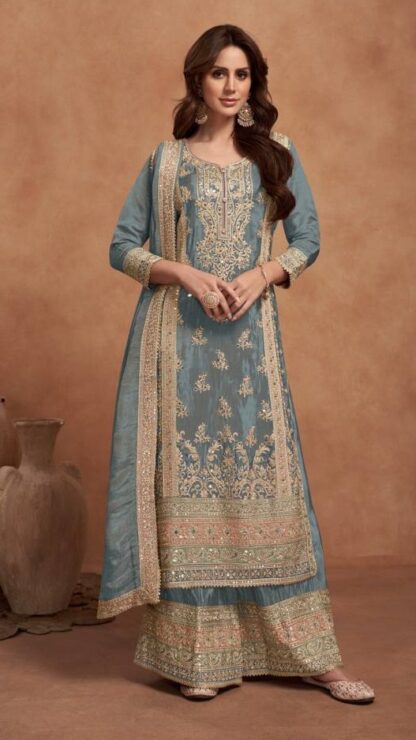 GULKAYRA DESIGNER 7453 A NAZIA SUITS WHOLESALE PRICE