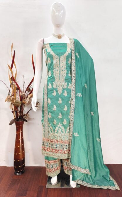 GULKAYRA DESIGNER 7453 B NAZIA DESIGNER SUITS AT BEST PRICE - Image 3