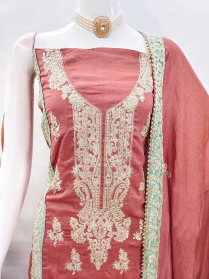 GULKAYRA DESIGNER 7453 C NAZIA SUITS LATEST DESIGN - Image 2