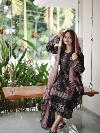 JIHAN 3374 CHEVRON LUXURY LAWN COLLECTION PAKISTANI SUITS WITH PRICE JIHAN 3374 CHEVRON LUXURY LAWN COLLECTION, PAKISTANI SUITS AT THE BEST PRICE, SALWAR KAMEEZ WHOLESALE, SALWAR SUITS IN SINGLE  JIHAN, Pakistani Suits, Salwar Kameez, Single, Suits