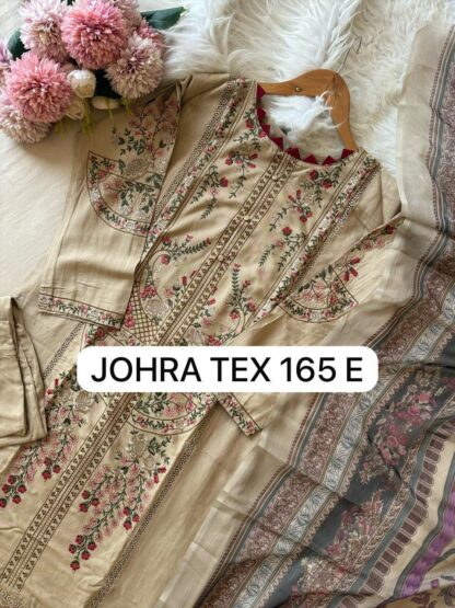 JOHRA TEX 165 E SEMI STITCHED PAKISTANI LATEST SUITS ONLINE - Image 2