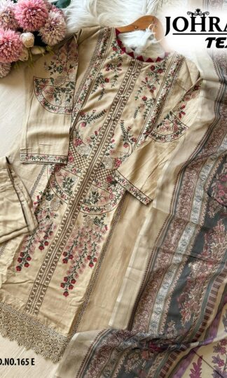 JOHRA TEX 165 E SEMI STITCHED PAKISTANI LATEST SUITS ONLINEJOHRA TEX 165 E SEMI STITCHED PAKISTANI LATEST SUITS ONLINE