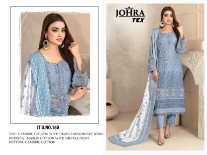 JOHRA TEX JT 160 COTTON PAKISTANI SUITS FOR WOMEN
