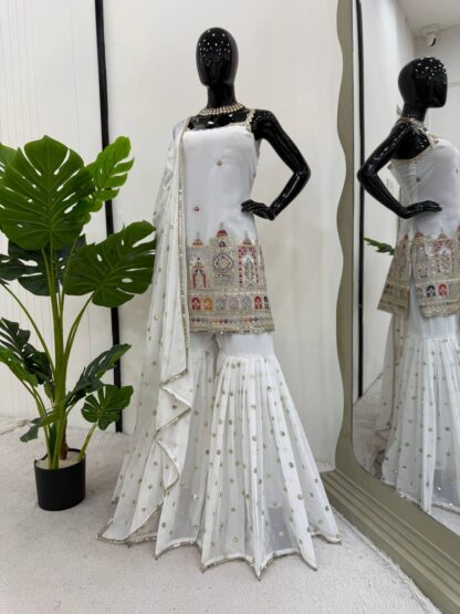 KD 1513 GEORGETTE SHARARA SUITS WHOLESALE IN SURAT BEST QUALITY PAKISTANI SUITS, GOWN WHOLESALER, KD 1513 GEORGETTE, ONLINE SHOPPING SUITS, PAKISTANI SALWAR KAMEEZ, PAKISTANI SUITS AT MANUFACTURER PRICE, PAKISTANI SUITS IN SINGLE, PAKISTANI SUITS IN SURAT, PAKISTANI SUITS MANUFACTURER IN SURAT, PAKISTANI SUITS WHOLESALER FROM SURAT, SALWAR KAMEEZ WHOLESALE, WHOLESALE SUITS COLLECTION  COSMOS FASHION, FEPIC ROSEMEEN, Pakistani Suits, SHREE FABS, Suits, ZAHA