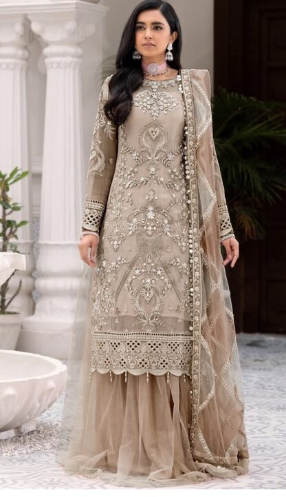 KF 131 B NET WITH SEQUENCE EMBROIDERY WORK PAKISTANI SUITS SALE IN SURAT