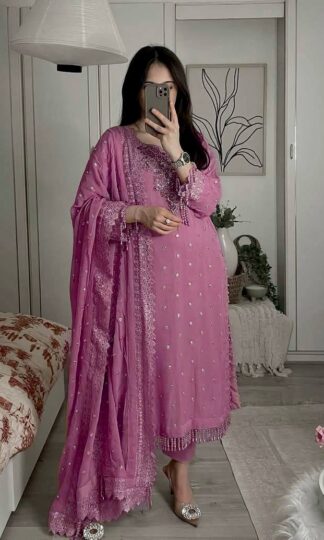 LC 1356 PEACH GEORGETTE KURTI PANT SET ONLINE WHOLESALELC 1356 PEACH GEORGETTE KURTI PANT SET ONLINE WHOLESALE