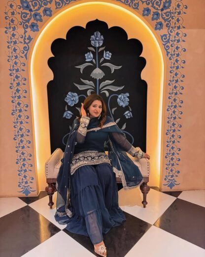 LC 1368 FLAIRED KURTI & SHARARA SET DEALER IN SURAT
