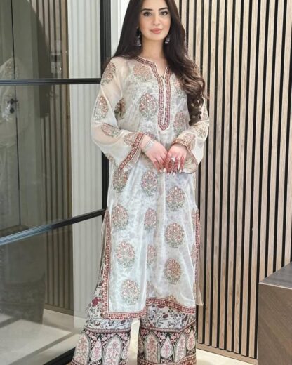 PD1109 GEORGETTE READYMADE TOP PLAZZO & DUPATTA ONLINE SUPPLIER PD1109 GEORGETTE READYMADE, SALWAR KAMEEZ WHOLESALER  PD, READYMADE, Single, Suits