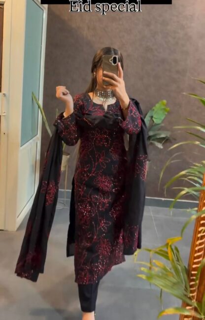 PD1110 EID SPECIAL DESIGNER READYMADE SUITS AT BEST PRICE PD1110 EID SPECIAL, SALWAR KAMEEZ WHOLESALER  CO ORD SET, PD, PLAZZO, Single, Suits