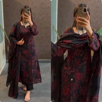 PD1110 EID SPECIAL DESIGNER READYMADE SUITS AT BEST PRICE PD1110 EID SPECIAL, SALWAR KAMEEZ WHOLESALER  CO ORD SET, PD, PLAZZO, Single, Suits
