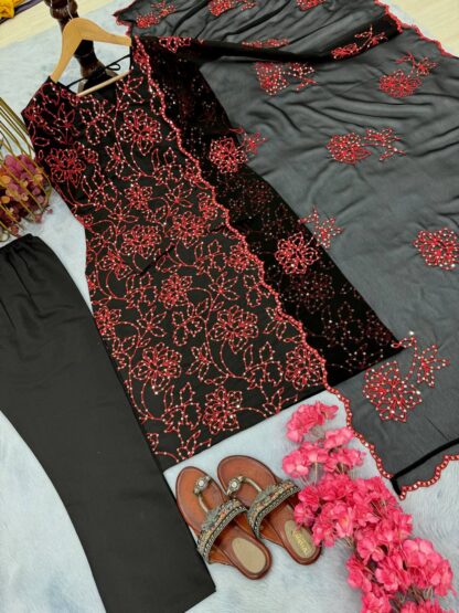 PD1110 EID SPECIAL DESIGNER READYMADE SUITS AT BEST PRICE PD1110 EID SPECIAL, SALWAR KAMEEZ WHOLESALER  CO ORD SET, PD, PLAZZO, Single, Suits