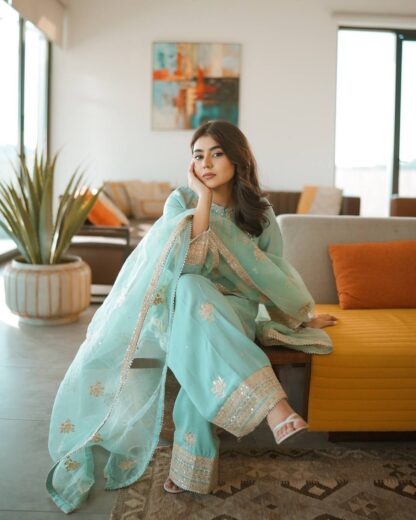 PD1114 CREPE TOP & FARSHI PLAZZO WITH DUPATTA SET WHOLESALE PD1114, SALWAR KAMEEZ WHOLESALER  CO ORD SET, PD, PLAZZO, Single, Suits