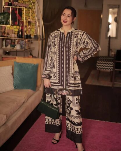 PD1116 DESIGNER PARTY WEAR CREPE PLAZZO CO ORD SET PD1116, SALWAR KAMEEZ WHOLESALER  PD, PLAZZO, Single, Suits
