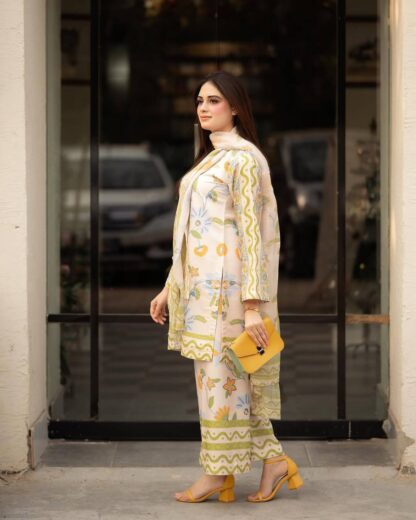 PD1118 PURE NATURAL CREPE TOP & PLAZZO CO ORD SET WITH PRICE PD1118, SALWAR KAMEEZ WHOLESALER  PD, PLAZZO, Single, Suits