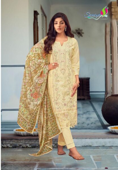 SANIYA TRENDZ 1003 TASEER VOL 1 PAKISTANI SUITS ONLINE