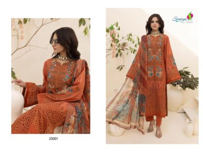 SANIYA TRENDZ 25001 ZARIA-25 PAKISTANI SUITS WITH PRICE BEST QUALITY PAKISTANI SUITS, DESIGNER SUITS WHOLESALER, ONLINE SHOPPING SUITS, SALWAR KAMEEZ WHOLESALER, SANIYA TRENDZ 25001 ZARIA-25  Pakistani Suits, SANIYA TRENDZ, Suits