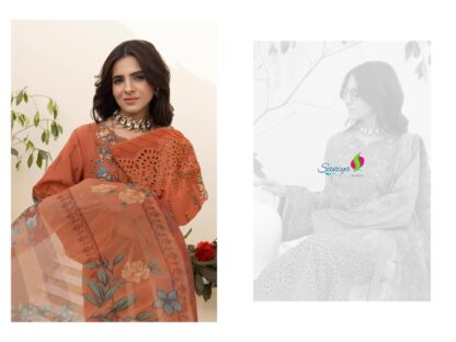 SANIYA TRENDZ 25001 ZARIA-25 PAKISTANI SUITS WITH PRICE BEST QUALITY PAKISTANI SUITS, DESIGNER SUITS WHOLESALER, ONLINE SHOPPING SUITS, SALWAR KAMEEZ WHOLESALER, SANIYA TRENDZ 25001 ZARIA-25  Pakistani Suits, SANIYA TRENDZ, Suits
