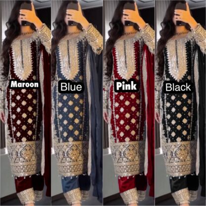 SR 1654 GEORGETTE EMBROIDERY SEQUENCE WORK SUITS ONLINE BEST QUALITY PAKISTANI SUITS, ONLINE SHOPPING SUITS, PAKISTANI SALWAR KAMEEZ, PAKISTANI SUITS AT MANUFACTURER PRICE, PAKISTANI SUITS BEST PRICE, PAKISTANI SUITS IN SURAT, PAKISTANI SUITS ONLINE SHOPPING, SR 1654  BE, READYMADE, Single, Suits, THE LIBAS COLLECTION