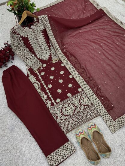 SR 1654 GEORGETTE EMBROIDERY SEQUENCE WORK SUITS ONLINE BEST QUALITY PAKISTANI SUITS, ONLINE SHOPPING SUITS, PAKISTANI SALWAR KAMEEZ, PAKISTANI SUITS AT MANUFACTURER PRICE, PAKISTANI SUITS BEST PRICE, PAKISTANI SUITS IN SURAT, PAKISTANI SUITS ONLINE SHOPPING, SR 1654  BE, READYMADE, Single, Suits, THE LIBAS COLLECTION