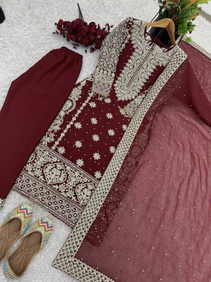 SR 1654 GEORGETTE EMBROIDERY SEQUENCE WORK SUITS ONLINE BEST QUALITY PAKISTANI SUITS, ONLINE SHOPPING SUITS, PAKISTANI SALWAR KAMEEZ, PAKISTANI SUITS AT MANUFACTURER PRICE, PAKISTANI SUITS BEST PRICE, PAKISTANI SUITS IN SURAT, PAKISTANI SUITS ONLINE SHOPPING, SR 1654  BE, READYMADE, Single, Suits, THE LIBAS COLLECTION