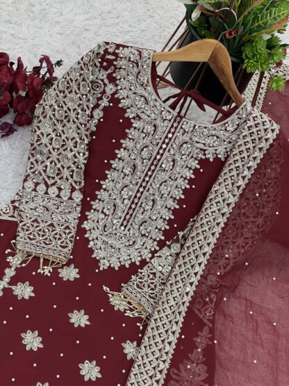 SR 1654 GEORGETTE EMBROIDERY SEQUENCE WORK SUITS ONLINE BEST QUALITY PAKISTANI SUITS, ONLINE SHOPPING SUITS, PAKISTANI SALWAR KAMEEZ, PAKISTANI SUITS AT MANUFACTURER PRICE, PAKISTANI SUITS BEST PRICE, PAKISTANI SUITS IN SURAT, PAKISTANI SUITS ONLINE SHOPPING, SR 1654  BE, READYMADE, Single, Suits, THE LIBAS COLLECTION