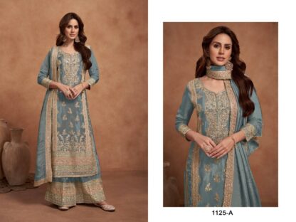 GULKAYRA DESIGNER 7453 A NAZIA SUITS WHOLESALE PRICE - Image 4