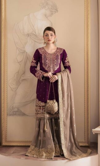 YD 016 PURPLE GEORGETTE DESIGNER SINGLE PIECE SALWAR SUITS ONLINEYD 016 PURPLE GEORGETTE DESIGNER SINGLE PIECE SALWAR SUITS ONLINE