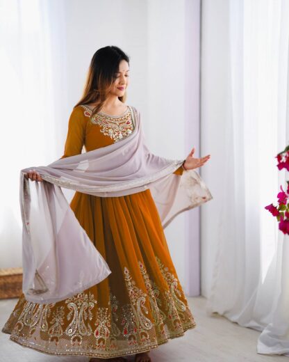 ZF 5008 GOWN WHOLESALER IN SURAT ZF 5008 GOWN WHOLESALER IN SURAT  DEEPSY SUITS, Pakistani Suits, RIWAYAT, Salwar Kameez, Single, Suits