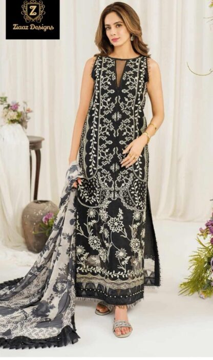 ZIAAZ DESIGNS 852 PAKISTANI SUITS FOR WOMEN