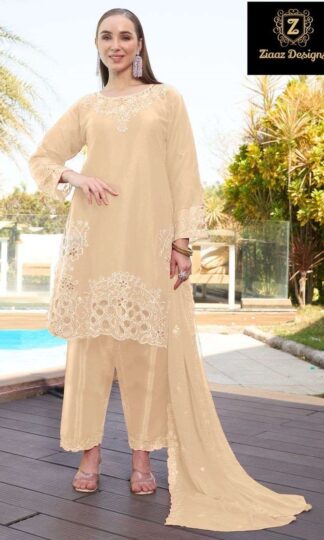 ZIAAZ DESIGNS 881 C COTTON SEMI STITCHED PAKISTANI SUITS FOR WOMENZIAAZ DESIGNS 881 C COTTON SEMI STITCHED PAKISTANI SUITS FOR WOMEN