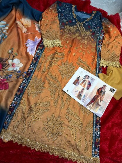 ZIAAZ DESIGNS 886 PAKISTANI SUITS IN SINGLE PIECE - Image 3