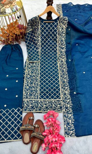 PD 1088 BLUE SALWAR KAMEEZ BEST PRICEPD 1088 BLUE SALWAR KAMEEZ BEST PRICE