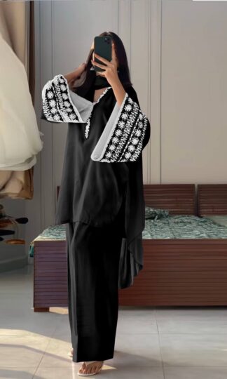 PD 1095 BLACK FARSHI PLAZZO COLLECTIONPD 1095 BLACK FARSHI PLAZZO COLLECTION