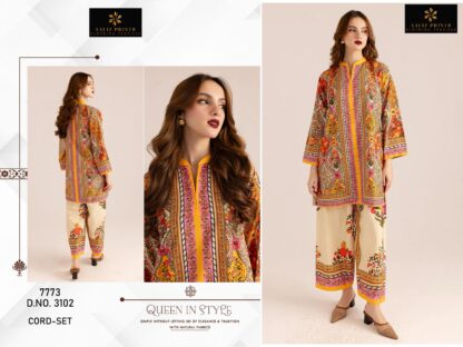 AALIZA PRINT 3101 & 3103 CORD SET CATALOGUE WITH PRICE AALIZA PRINT 3101 & 3103 CORD SET, BEST QUALITY PAKISTANI SUITS, PAKISTANI SUITS AT MANUFACTURER PRICE, PAKISTANI SUITS BEST PRICE, PAKISTANI SUITS COLLECTION, PAKISTANI SUITS MANUFACTURER IN SURAT, PAKISTANI SUITS ONLINE SHOPPING, PAKISTANI SUITS ONLINE SHOPPING IN INDIA, PAKISTANI SUITS WHOLESALE  AALIZA PRINT, CORD SET, Pakistani Suits, Palazzo Suits, Salwar Kameez, Single, Suits