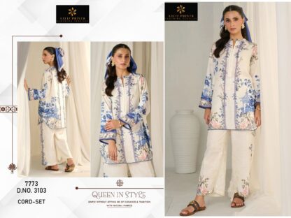 AALIZA PRINT 3101 & 3103 CORD SET CATALOGUE WITH PRICE AALIZA PRINT 3101 & 3103 CORD SET, BEST QUALITY PAKISTANI SUITS, PAKISTANI SUITS AT MANUFACTURER PRICE, PAKISTANI SUITS BEST PRICE, PAKISTANI SUITS COLLECTION, PAKISTANI SUITS MANUFACTURER IN SURAT, PAKISTANI SUITS ONLINE SHOPPING, PAKISTANI SUITS ONLINE SHOPPING IN INDIA, PAKISTANI SUITS WHOLESALE  AALIZA PRINT, CORD SET, Pakistani Suits, Palazzo Suits, Salwar Kameez, Single, Suits