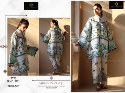 AALIZA PRINT 3101 & 3103 CORD SET CATALOGUE WITH PRICE AALIZA PRINT 3101 & 3103 CORD SET, BEST QUALITY PAKISTANI SUITS, PAKISTANI SUITS AT MANUFACTURER PRICE, PAKISTANI SUITS BEST PRICE, PAKISTANI SUITS COLLECTION, PAKISTANI SUITS MANUFACTURER IN SURAT, PAKISTANI SUITS ONLINE SHOPPING, PAKISTANI SUITS ONLINE SHOPPING IN INDIA, PAKISTANI SUITS WHOLESALE  AALIZA PRINT, CORD SET, Pakistani Suits, Palazzo Suits, Salwar Kameez, Single, Suits