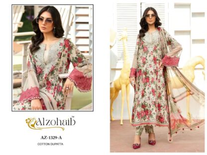 ALZOHAIB AZ 1329 A PAKISTANI SUITS WHOLESALE PRICE ALZOHAIB AZ 1101, ALZOHAIB AZ 1329 A, PAKISTANI SUITS IN SINGLE, PAKISTANI SUITS LATEST COLLECTION, PAKISTANI SUITS MANFUACTURER, PAKISTANI SUITS WHOLESALER, SALWAR KAMEEZ WHOLESALER  AL KHUSHBU, ALZOHAIB, Pakistani Suits, PAKISTANI SUITS BRAND, PAKISTANI SUITS DESIGN, PAKISTANI SUITS FOR WOMEN, PAKISTANI SUITS IN INDIA, PAKISTANI SUITS ONLINE, PAKISTANI SUITS ONLINE INDIA, PAKISTANI SUITS SURAT, PAKISTANI WHOLESALE CLOTHES SUPPLIER, Single, Suits