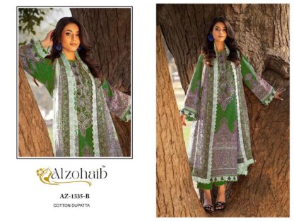 ALZOHAIB AZ 1335 B LOW PRICE PAKISTANI SUITS ONLINE ALZOHAIB AZ 1335 B, PAKISTANI SUITS IN SINGLE, PAKISTANI SUITS LATEST COLLECTION, PAKISTANI SUITS MANFUACTURER, PAKISTANI SUITS WHOLESALER, SALWAR KAMEEZ WHOLESALER  AL KHUSHBU, ALZOHAIB, Pakistani Suits, PAKISTANI SUITS BRAND, PAKISTANI SUITS DESIGN, PAKISTANI SUITS FOR WOMEN, PAKISTANI SUITS IN INDIA, PAKISTANI SUITS ONLINE, PAKISTANI SUITS ONLINE INDIA, PAKISTANI SUITS SURAT, PAKISTANI WHOLESALE CLOTHES SUPPLIER, Single, Suits