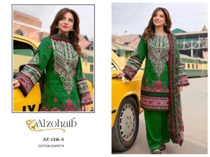 ALZOHAIB AZ 1336 A WHOLESALE OF PAKISTANI SUITS ALZOHAIB AZ 1336 A, PAKISTANI SUITS IN SINGLE, PAKISTANI SUITS LATEST COLLECTION, PAKISTANI SUITS MANFUACTURER, PAKISTANI SUITS WHOLESALER, SALWAR KAMEEZ WHOLESALER  AL KHUSHBU, ALZOHAIB, Pakistani Suits, PAKISTANI SUITS BRAND, PAKISTANI SUITS DESIGN, PAKISTANI SUITS FOR WOMEN, PAKISTANI SUITS IN INDIA, PAKISTANI SUITS ONLINE, PAKISTANI SUITS ONLINE INDIA, PAKISTANI SUITS SURAT, PAKISTANI WHOLESALE CLOTHES SUPPLIER, Single, Suits