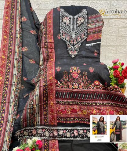 ALZOHAIB AZ 1336 B PAKISTANI SUITS FOR WOMEN ALZOHAIB AZ 1336 B, PAKISTANI SUITS IN SINGLE, PAKISTANI SUITS LATEST COLLECTION, PAKISTANI SUITS MANFUACTURER, PAKISTANI SUITS WHOLESALER, SALWAR KAMEEZ WHOLESALER  AL KHUSHBU, ALZOHAIB, Pakistani Suits, PAKISTANI SUITS BRAND, PAKISTANI SUITS DESIGN, PAKISTANI SUITS FOR WOMEN, PAKISTANI SUITS IN INDIA, PAKISTANI SUITS ONLINE, PAKISTANI SUITS ONLINE INDIA, PAKISTANI SUITS SURAT, PAKISTANI WHOLESALE CLOTHES SUPPLIER, Single, Suits