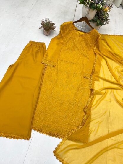 BE 170 YELLOW TOP PLAZO WITH DUPATTA ONLINE WHOLESALE BE 170 YELLOW, BEST QUALITY PAKISTANI SUITS, ONLINE SHOPPING SUITS, PAKISTANI SALWAR KAMEEZ, PAKISTANI SUITS AT MANUFACTURER PRICE, PAKISTANI SUITS BEST PRICE, PAKISTANI SUITS IN SURAT, PAKISTANI SUITS ONLINE SHOPPING  BE, READYMADE, Single, Suits, THE LIBAS COLLECTION