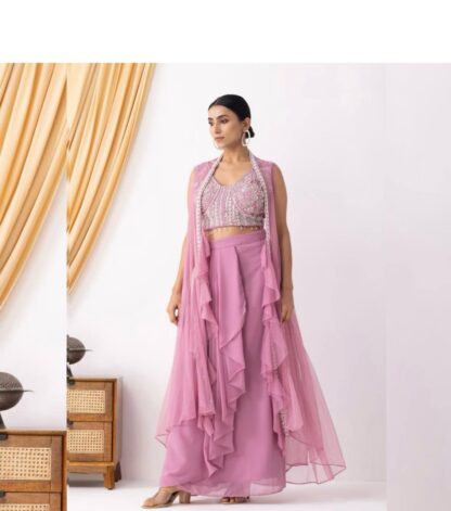 BE 332 PINK WESTERN OUTFIT FOR TRENDY WEDDING SEASON BE 332 PINK, BEST QUALITY PAKISTANI SUITS, ONLINE SHOPPING SUITS, PAKISTANI SALWAR KAMEEZ, PAKISTANI SUITS AT MANUFACTURER PRICE, PAKISTANI SUITS BEST PRICE, PAKISTANI SUITS IN SURAT, PAKISTANI SUITS ONLINE SHOPPING  BE, READYMADE, Single, Suits, THE LIBAS COLLECTION