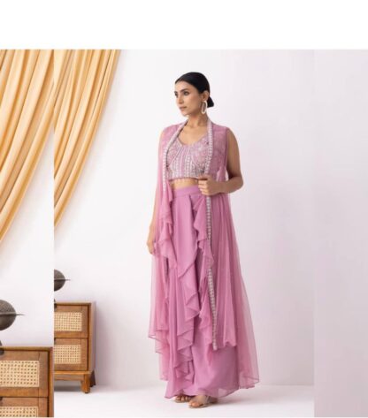 BE 332 PINK WESTERN OUTFIT FOR TRENDY WEDDING SEASON BE 332 PINK, BEST QUALITY PAKISTANI SUITS, ONLINE SHOPPING SUITS, PAKISTANI SALWAR KAMEEZ, PAKISTANI SUITS AT MANUFACTURER PRICE, PAKISTANI SUITS BEST PRICE, PAKISTANI SUITS IN SURAT, PAKISTANI SUITS ONLINE SHOPPING  BE, READYMADE, Single, Suits, THE LIBAS COLLECTION