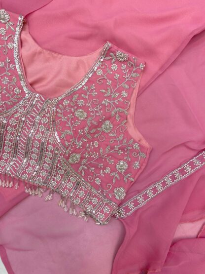 BE 332 PINK WESTERN OUTFIT FOR TRENDY WEDDING SEASON BE 332 PINK, BEST QUALITY PAKISTANI SUITS, ONLINE SHOPPING SUITS, PAKISTANI SALWAR KAMEEZ, PAKISTANI SUITS AT MANUFACTURER PRICE, PAKISTANI SUITS BEST PRICE, PAKISTANI SUITS IN SURAT, PAKISTANI SUITS ONLINE SHOPPING  BE, READYMADE, Single, Suits, THE LIBAS COLLECTION