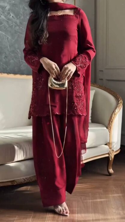 BE 369 CREAPE SILK FARSI SALWAR SUIT AT BEST PRICE BE 369 CREAPE SILK FARSI SALWAR SUIT, BEST QUALITY PAKISTANI SUITS, ONLINE SHOPPING SUITS, PAKISTANI SALWAR KAMEEZ, PAKISTANI SUITS AT MANUFACTURER PRICE, PAKISTANI SUITS BEST PRICE, PAKISTANI SUITS IN SURAT, PAKISTANI SUITS ONLINE SHOPPING  BE, READYMADE, Single, Suits, THE LIBAS COLLECTION