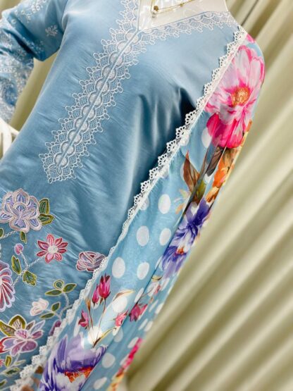 BE 373 SKY BLUE ROMAN SILK FARSI SALWAR SUITS WHOLESALE BE 373 SKY BLUE ROMAN SILK FARSI SALWAR SUITS, BEST QUALITY PAKISTANI SUITS, ONLINE SHOPPING SUITS, PAKISTANI SALWAR KAMEEZ, PAKISTANI SUITS AT MANUFACTURER PRICE, PAKISTANI SUITS BEST PRICE, PAKISTANI SUITS IN SURAT, PAKISTANI SUITS ONLINE SHOPPING  BE, READYMADE, Single, Suits, THE LIBAS COLLECTION
