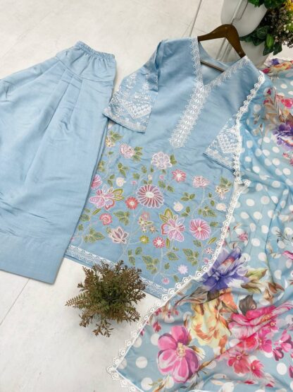 BE 373 SKY BLUE ROMAN SILK FARSI SALWAR SUITS WHOLESALE BE 373 SKY BLUE ROMAN SILK FARSI SALWAR SUITS, BEST QUALITY PAKISTANI SUITS, ONLINE SHOPPING SUITS, PAKISTANI SALWAR KAMEEZ, PAKISTANI SUITS AT MANUFACTURER PRICE, PAKISTANI SUITS BEST PRICE, PAKISTANI SUITS IN SURAT, PAKISTANI SUITS ONLINE SHOPPING  BE, READYMADE, Single, Suits, THE LIBAS COLLECTION